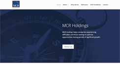 Desktop Screenshot of mcrholdings.com